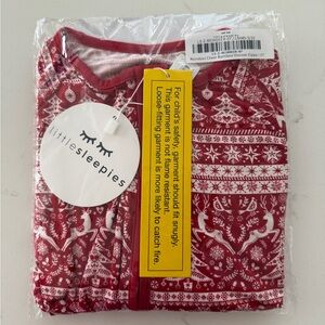 Little Sleepies Reindeer Cheer Pajama Zippy 2T